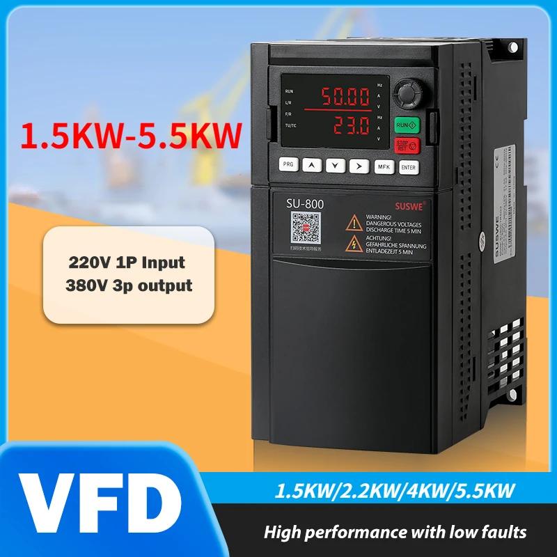  ļ ̺ , 3   ӵ , 220V-380V VFD ι, 1.5KW, 2.2KW, 4KW, 5.5KW